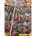 LuLaRoe  Size‎ 2XL Colorful Floral Back Zipper Stretch Festival Boho Loungewear Photo 5