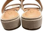 Joie  Nolina Cream Linen Open Toe Sandal, Sz 8.5 Photo 14
