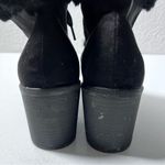 A New Day Larina Black Faux Fur Heeled Ankle Boots Photo 14