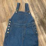 Capulet  Lennon high waisted wide leg retro denim overalls size large Photo 5