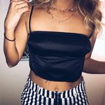 Forever 21 Black Strappy Top Photo 0