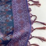 VTG Indian Soft silk Long Wrap or Shawl double sided scarf Multiple Photo 6