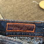 Rock Revival Women’s Capri Jeans Sz 26 Embellished Pockets Distressed Denim Photo 13