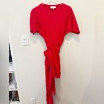 L'Academie L’ACADAMIE The Nani Mini Dress in Red‎ Orange size Large Photo 3