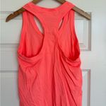 Athleta  Momentum Tank Top Workout Yoga Pink / Orangeish Size Large Like New Photo 5