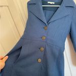CAbi  blue merino wool Aristocrat jacket size medium Photo 1