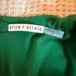 Alice + Olivia NWT Zaya Pleated Butterfly Long Sleeve Stretch Mini Dress Photo 9