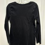 Motherhood Maternity black top, Sz L Photo 1