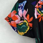 Old Navy Floral Print Smocked off shoulder top Size Small Off Shoulder Photo 3