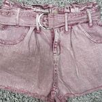 Le lis High-Rise Pleated Paperbag Shorts Photo 0