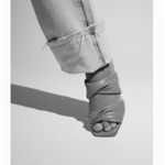 ZARA pink thick strap mule heel sandals blogger style | US 10, EU 41 Photo 8