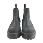 Dr. Martens  Rometty Women's Black Leather Slip On Platform Chelsea Boots Size 9 Photo 1