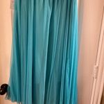 Patrizia Pepe Tulle Knee length skirt Turquoise size 10 Blue Photo 2