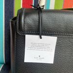 Kate Spade Shonna Carley Street Handbag Black Leather, Black Poppies Photo 8