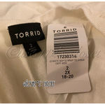 Torrid Ballet Wrap Front Short Sleeve Fitted Cardigan Sweater Shrug Photo 7