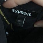 EXPRESS NWOT  Metallic Gold Black White Tube Top Photo 1