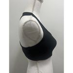 Ideology NWT  Crisscrossed Black Sports Bra Gray Sz Large Photo 7