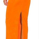 superdown Joana Maxi Skirt Set in Tangerine XXS Photo 1