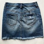 Wild Fable Distressed Mini Stretch Jean Skirt - SIZE 6 Photo 1