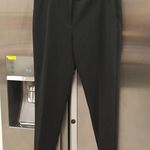 Trina Turk 💕💕 Moss Pant ~ Luxe Drape Cropped Black 12 NWT Photo 3