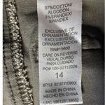 Democracy  Womens Size 14 Gray AB Technology Cropped Raw Hem Jeans Photo 4