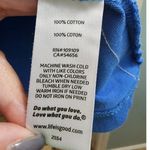 Life is Good Life‎ is Good Graphic T-Shirt Ocean Is Magic  Cropped Tee Blue Size Photo 4