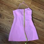 ZARA  Pink One Shoulder Mini Dress Photo 6