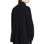 Vince  Oversized Wool Yak Blend Snap-Detail Twill Turtleneck Sweater-Size: Small Photo 1