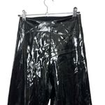 Commando  Faux Patent Leather Leggings Black High Rise Pants Women’s Size Medium Photo 3