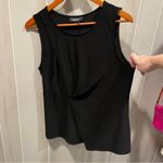 DKNY Cute y2k style gathered slinky jersey knit top stretchy sleeveless Photo 7