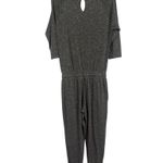 Aerie  Gray Knit Jogger Jumpsuit Soft Stretchy Women’s Size S Minimalist Chic Bohemian Photo 1