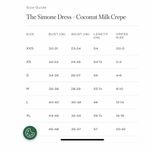 Hill House The Simone Maxi Dress Size Large Coconut Milk Photo 8