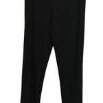 Susan Graver Women Modern Essentials Pants LT Black Liquid Knit Office Travel Photo 0