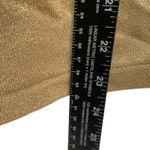 Emma James Metallic Knit Cardigan Shimmer Button Front Sweater Top Large Photo 4