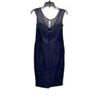 Linea Raffaelli NWT Lace Evening/Cocktail Dress w/Jacket in Navy Size IT 44/US 8 Blue Photo 3
