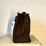 True Religion  Brown and White Large Canvas Tote Photo 1
