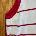 Vintage Green Lamb Y2K Pink & White Sleeveless Tank Top Womens 8 Photo 4