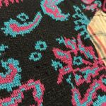 Vintage EAST HOLLOW ROAD women's large 90's metallic crewneck sweater retro knit Blue Size M Photo 4