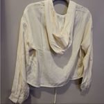 Urban Outfitters Lumiere Crop Cream Hoodie Small NWT Photo 3