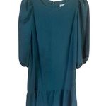DKNY Solid Green Dress Sz 6 NWT Photo 0
