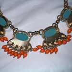 J.Crew  COLORFUL GLASS & CRYSTAL DRAMATIC RUNWAY NECKLACE Photo 7