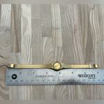 Bulova Ladies Watch Vintage Genuine Diamonds Gold Electro Bracelet Gold Dial Photo 11