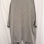 DONNI Womens Gray White Stripe Cardigan Wide Sleeve One Size OSFA‎ Plus NWT Photo 4