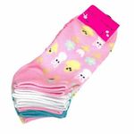 Betsey Johnson Easter Low Cut Socks Pink Blue 10 Pairs Photo 0