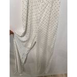 Forever 21 White Polka Dot Wide Leg Jumpsuit Size Small Photo 3