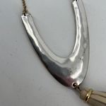 Lucky Brand Long Two Tone Fringe Necklace Boho Career Photo 3