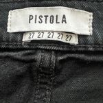 Pistola  Nico Ember High Rise Skinny Distressed Black Jeans‎ Size 27 Denim Slim Photo 5