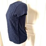 Talbots navy short sleeved shirt Photo 2