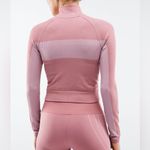 Fabletics  Pink Canyon / Lavender Lustre Tory Cropped Seamless Jacket Photo 4