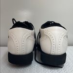 Foot Joy Black and White Spike Golf Shoes Size 7 Photo 5